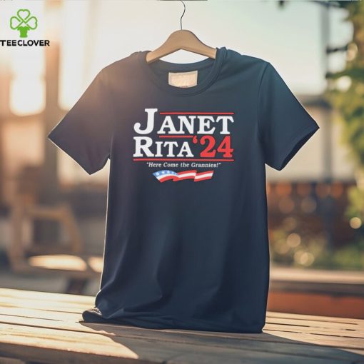 Official Janet rita 24 here come the grannies hoodie, sweater, longsleeve, shirt v-neck, t-shirt