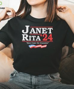 Official Janet rita 24 here come the grannies hoodie, sweater, longsleeve, shirt v-neck, t-shirt