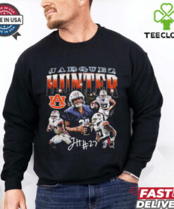 Official Jarquez Hunter Auburn Tigers football Collection 90s Graphic t shirt
