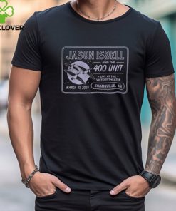 Official Jason Isbell And The 400 Unit Evansville, IN Mar 10 2024 Event Shirt