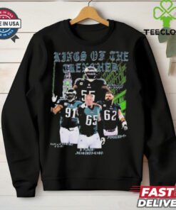 Official Jason Kelce O Line Kings Of The Trenches T Shirt