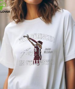 Official Javian Mccollum The Silencer In Stillwater Signature T Shirts