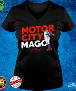 Official Javier Baez Motor City Mago signature shirt hoodie, sweater