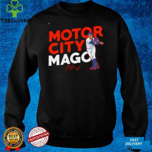 Official Javier Baez Motor City Mago signature hoodie, sweater, longsleeve, shirt v-neck, t-shirt hoodie, sweater