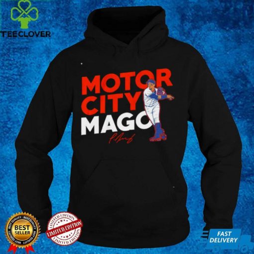 Official Javier Baez Motor City Mago signature hoodie, sweater, longsleeve, shirt v-neck, t-shirt hoodie, sweater