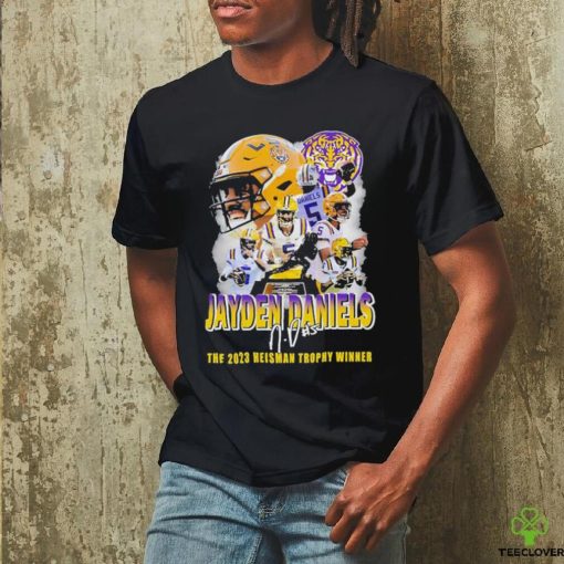 Official Jayden Daniels The 2023 Heisman Trophy Winner T Shirt