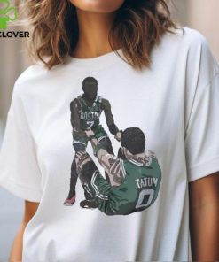 Official Jaylen Brown And Jayson Tatum Sketch Boston T Shirt