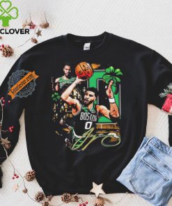 Official Jayson Tatum Boston Celtics Graphic Signature Shirt