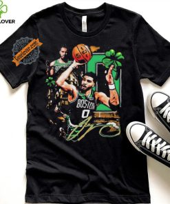 Official Jayson Tatum Boston Celtics Graphic Signature Shirt