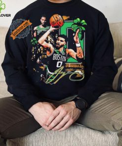 Official Jayson Tatum Boston Celtics Graphic Signature Shirt