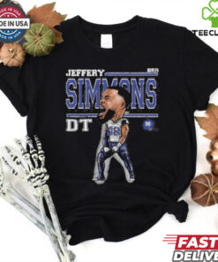 Official Jeffery Simmons Tennessee Titans DT Cartoon Shirt