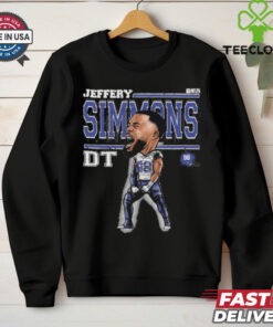 Official Jeffery Simmons Tennessee Titans DT Cartoon Shirt