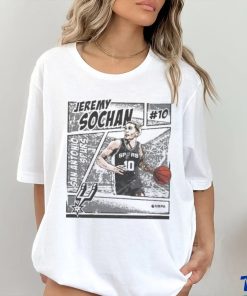 Official Jeremy Sochan San Antonio Spurs Comic shirt