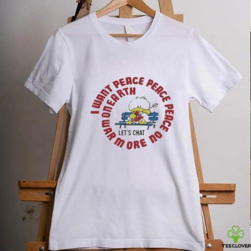 Official Jerks 80s I Want Peace Peace Peace Shirt