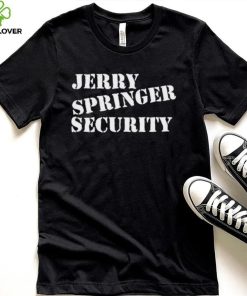 Official Jerry Springer Security Funny 90’s T Shirt