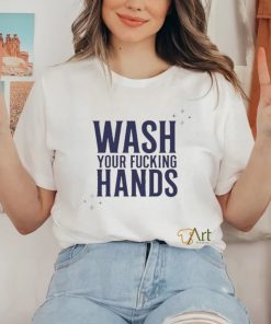 Official Jess Aggressive Tutorials Wash Your Fucking Hands Shirt