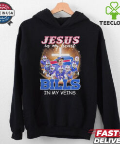 Official Jesus In My Heart Buffalo Bills Players In My Veins shirt