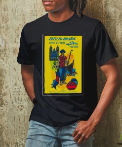 Official Jets To Brazil Metro, Chicago Illinois 6.24.2003 Poster Shirt