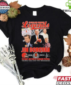 Official Jim Donovan Cleveland Browns Legends 1956 2024 Annivesary T Shirt 2 Official Jim Donovan Cleveland Browns Legends 1956 2024 Annivesary T Shirt