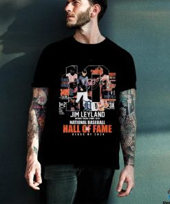 Official Jim Leyland Detroit Tigers National Baseball Hall Of Fame Class Of 2024 Signature shirt