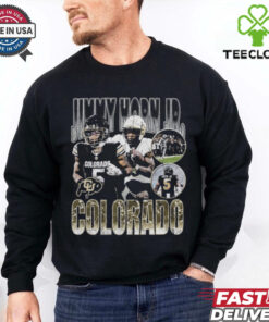 Official Jimmy Horn Colorado Buffaloes Football 90s Graphic t shirt