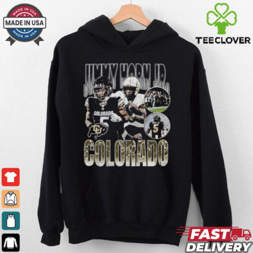 Official Jimmy Horn Colorado Buffaloes Football 90s Graphic t shirt