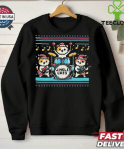 Official Jingle Cats Ugly Christmas Shirt 2 Official Jingle Cats Ugly Christmas Shirt
