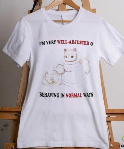 Official Jmcgg I’m Very Well Adjusted Having In Normal Ways Shirt