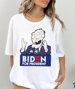 Official Joe Biden Face Cartoon Biden For President Shirt