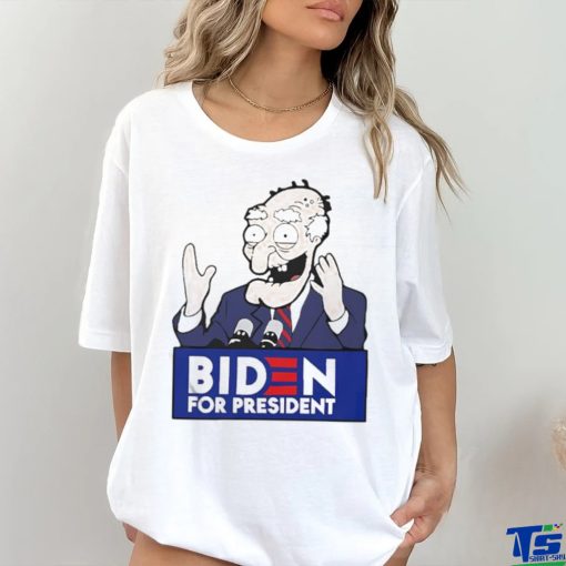 Official Joe Biden Face Cartoon Biden For President Shirt