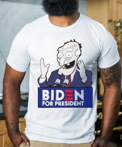 Official Joe Biden Face Cartoon Biden For President Shirt