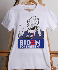 Official Joe Biden Face Cartoon Biden For President Shirt