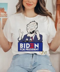 Official Joe Biden Face Cartoon Biden For President Shirt