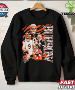 Official Joe Burrow Cincinnati Bengals Football Player Graphic 2024 Shirt 2 Official Joe Burrow Cincinnati Bengals Football Player Graphic 2024 Shirt