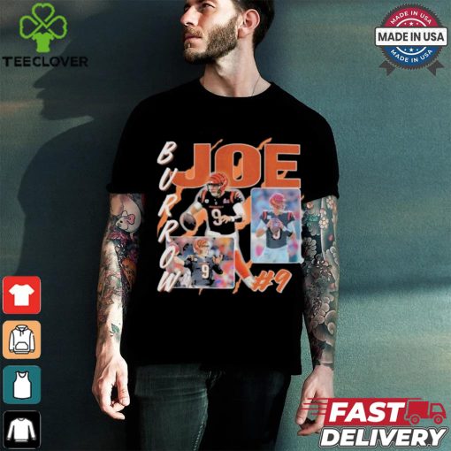 Official Joe Burrow Graphic Tee for Football Fan, Joey B Cincinnati Quarterback Shirt