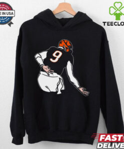 Official Joe Burrow Griddy Number 9 Cincinnati Bengals NFL t shirt