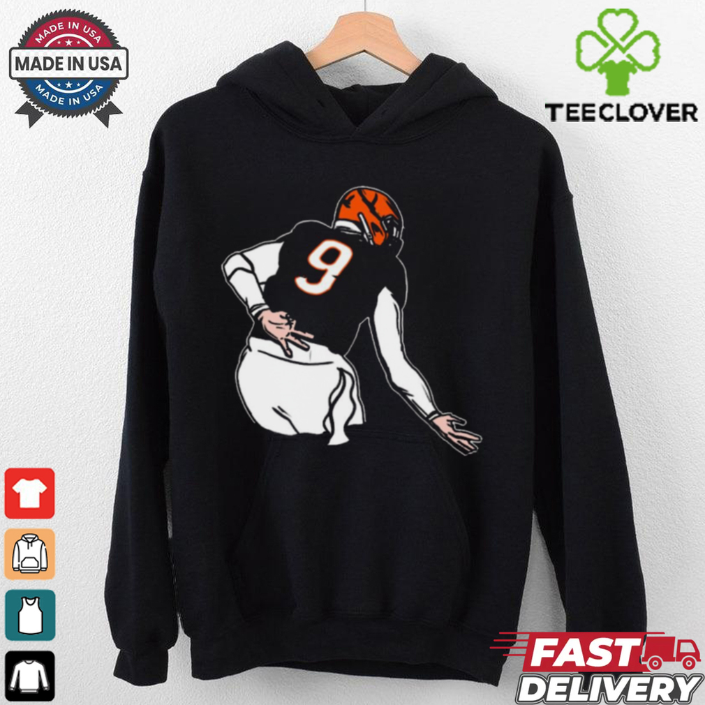 Official Joe Burrow Griddy Number 9 Cincinnati Bengals NFL t shirt Official Joe Burrow Griddy Number 9 Cincinnati Bengals NFL t shirt