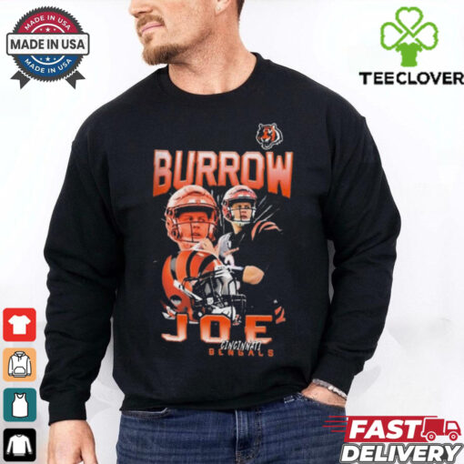 Official Joe Burrow NFL 2024 Cincinnati Bengals Live in Concert Player Graphic t shirt