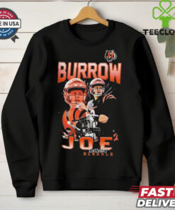 Official Joe Burrow NFL 2024 Cincinnati Bengals Live in Concert Player Graphic t shirt