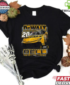 Official Joe Gibbs Racing Team Christopher Bell DEWALT Car Shirt