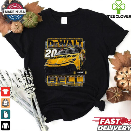 Official Joe Gibbs Racing Team Christopher Bell DEWALT Car Shirt