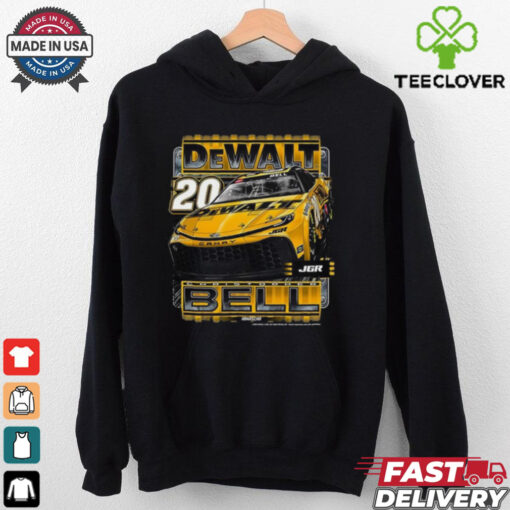 Official Joe Gibbs Racing Team Christopher Bell DEWALT Car Shirt