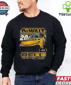 Official Joe Gibbs Racing Team Christopher Bell DEWALT Car Shirt