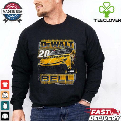 Official Joe Gibbs Racing Team Christopher Bell DEWALT Car Shirt