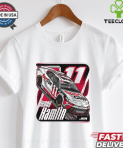 Official Joe Gibbs Racing Team Denny Hamlin Sport Clips Car Shirt