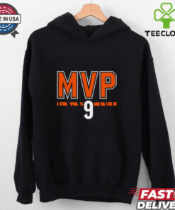 Official Joe MVP Joe Burrow Number 9 Cincinnati Bengals NFL t shirt