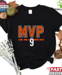Official Joe MVP Joe Burrow Number 9 Cincinnati Bengals NFL t shirt