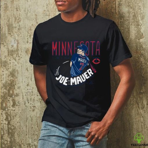 Official Joe Mauer 2024 Inductee Illustrated Image Light hoodie, sweater, longsleeve, shirt v-neck, t-shirt