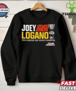 Official Joey Logano 22 2024 NASCAR Cup Series Champion Luminary 2 Spot Shirt