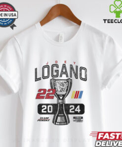 Official Joey Logano Team Penske 2024 Cup Series Champion Lifestyle T Shirt 2 Official Joey Logano Team Penske 2024 Cup Series Champion Lifestyle T Shirt
